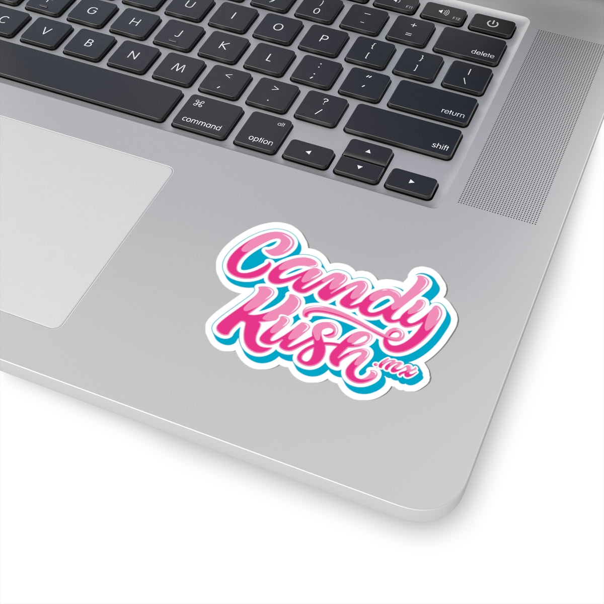 Vibrant Candy Kush Kiss-Cut Stickers for Personal Expression